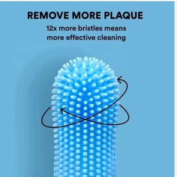 Pets 360º Dog Toothbrush‎ Kit - Blue - Picture 11 of 11
